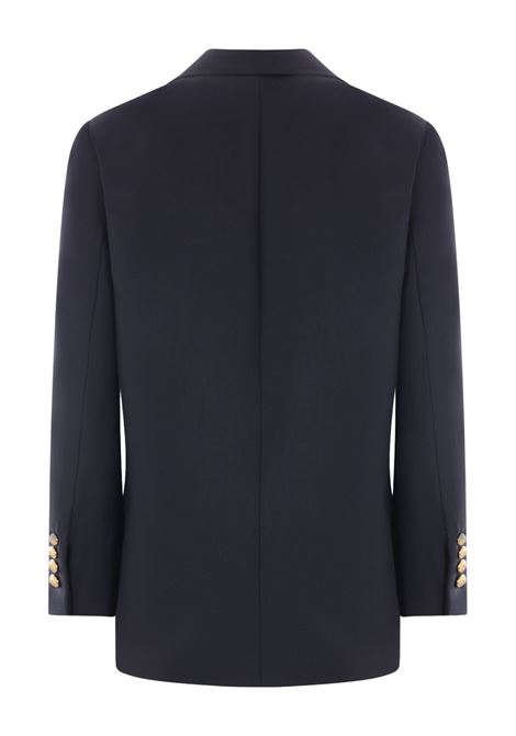 Navy blue alcanara everynight blazer Blazè Milano - women BLAZÉ MILANO | BZEND07ALCESSE0001